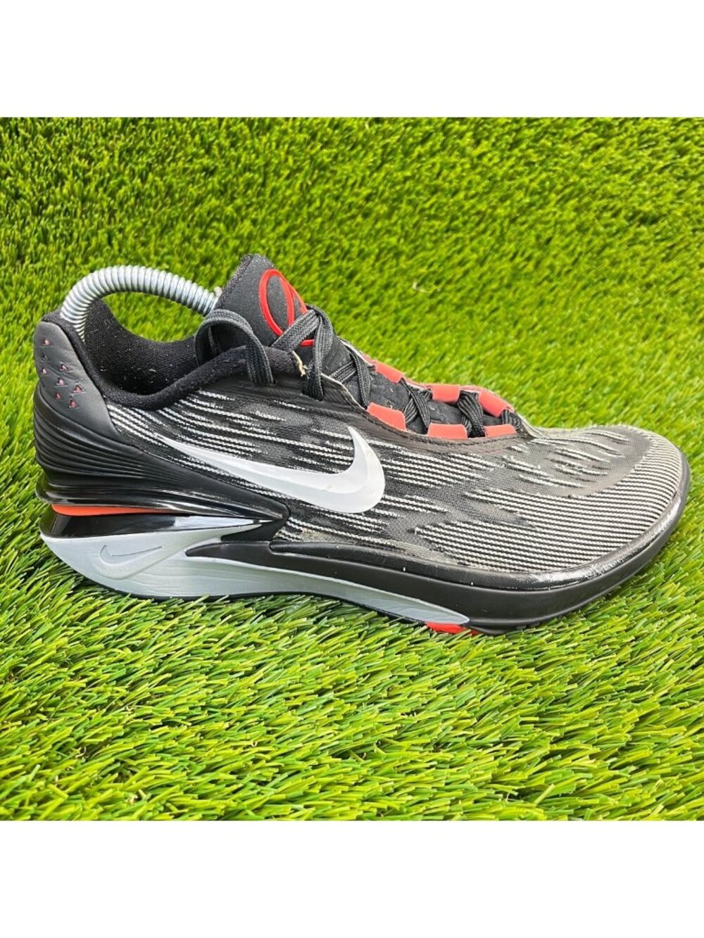 Nike Air Zoom GT Cut 2 Mens Size 7.5 Black Basketball Athletic Shoes Sneakers